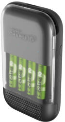 EMOS B56499 GP Akkumulátor töltő Charge 10 S491 + 4× AA (B56499)