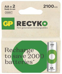 EMOS B25212 GP ReCyko NiMH Akkumulátor HR6 (AA) 2100mAh 2db (B25212)