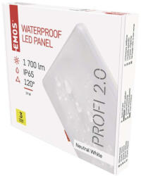 EMOS ZV2152 LED panel VIXXO beépíthető 19W 1700lm IP65 természetes fehér (ZV2152)