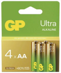 EMOS B02214 GP Ultra Alkáli elem AA 4db (B02214)