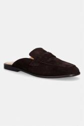 Gant șalpi cu degetele acoperite pentru femei din piele întoarsă Gimble PPY2-KLD0AZ_89X (32503289.G46)