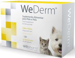 WEPHARM Supliment dermatologic pentru caini pisici WeDerm 60 capsule