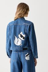 Karl Lagerfeld jachetă pentru femei din denim IKON 9BY2-KUDZP5_55J (B3W14010)