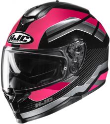HJC Casca integrala moto HJC C70N Belis MC8 negru-roz (HJC184708)