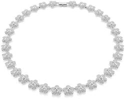 Swarovski lănțișor pentru femei din metal Ariana Grande x PPY2-AKD0HI_SLV (5749179)