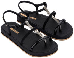 Ipanema Drip Intense fekete kombi női lábujjközös szandál 83773-BN862