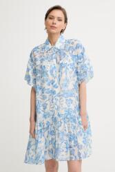 TWINSET Nyári Ruha vászonnal - kék S