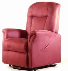  FLAVIA burgundy állító-fektető fotel 2 motoros - plazapatika