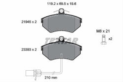 TEXTAR Set placute frana TEXTAR 2194504 (2194504) - turbochic
