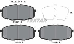 TEXTAR Set placute frana TEXTAR 2396601 (2396601) - turbochic