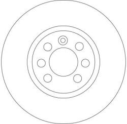 TRW Disc frana fata TRW DF4426 (DF4426)