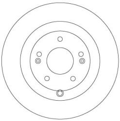 TRW Disc frana spate TRW DF6690 (DF6690)