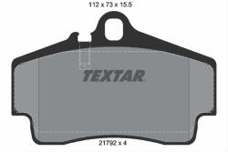 TEXTAR Set placute frana TEXTAR 2179203 (2179203)