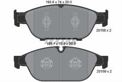 TEXTAR Set placute frana TEXTAR 2515802 (2515802) - turbochic
