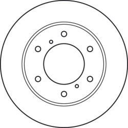 TRW Disc frana fata TRW DF6735 (DF6735)