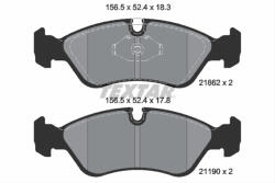 TEXTAR Set placute frana TEXTAR 2186201 (2186201) - turbochic