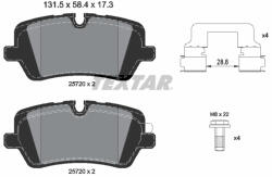 TEXTAR Set placute frana TEXTAR 2572001 (2572001) - turbochic
