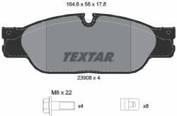 TEXTAR Set placute frana TEXTAR 2390801 (2390801) - turbochic