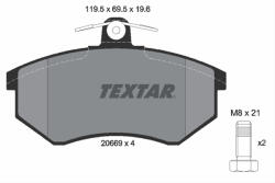 TEXTAR Set placute frana TEXTAR 2066921 (2066921) - turbochic