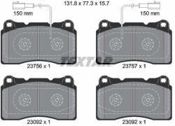 TEXTAR Set placute frana TEXTAR 2375601 (2375601)