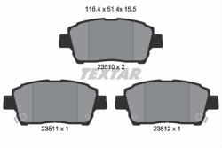 TEXTAR Set placute frana TEXTAR 2351002 (2351002) - turbochic