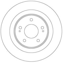 TRW Disc frana spate TRW DF6598 (DF6598)