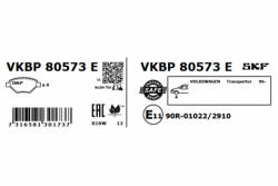 SKF Set placute frana fata SKF VKBP80573E (VKBP80573E)