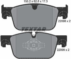TEXTAR Set placute frana TEXTAR 2209801 (2209801) - turbochic