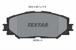 TEXTAR Set placute frana TEXTAR 2433601 (2433601) - turbochic