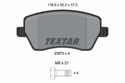 TEXTAR Set placute frana TEXTAR 2397301 (2397301) - turbochic