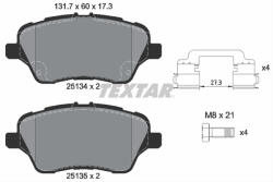 TEXTAR Set placute frana TEXTAR 2513402 (2513402) - turbochic