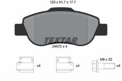 TEXTAR Set placute frana TEXTAR 2407201 (2407201) - turbochic