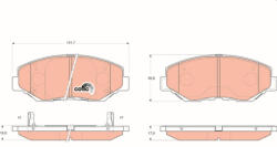 TRW Set placute frana fata TRW GDB3325 (GDB3325)
