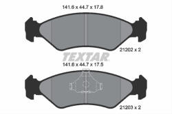 TEXTAR Set placute frana TEXTAR 2120203 (2120203) - turbochic