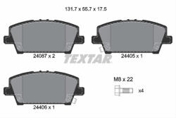 TEXTAR Set placute frana TEXTAR 2408701 (2408701) - turbochic