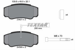 TEXTAR Set placute frana TEXTAR 2392103 (2392103) - turbochic