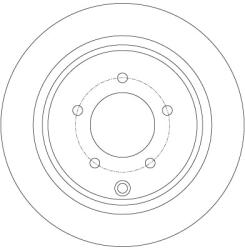 TRW Disc frana spate TRW DF6177 (DF6177)