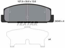 TEXTAR Set placute frana TEXTAR 2404501 (2404501) - turbochic