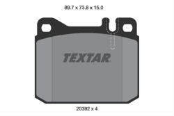 TEXTAR Set placute frana TEXTAR 2039204 (2039204) - turbochic