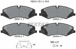 TEXTAR Set placute frana TEXTAR 2502201 (2502201) - turbochic