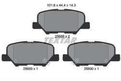 TEXTAR Set placute frana TEXTAR 2568801 (2568801) - turbochic