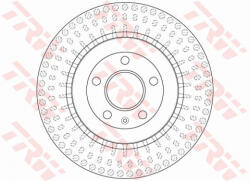 TRW Disc frana spate TRW DF6175S (DF6175S)