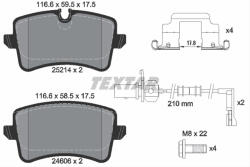 TEXTAR Set placute frana TEXTAR 2521402 (2521402) - turbochic