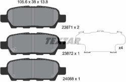 TEXTAR Set placute frana TEXTAR 2387101 (2387101) - turbochic