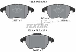 TEXTAR Set placute frana TEXTAR 2469602 (2469602) - turbochic