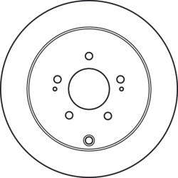 TRW Disc frana spate TRW DF4963 (DF4963)