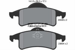 TEXTAR Set placute frana TEXTAR 2333901 (2333901) - turbochic
