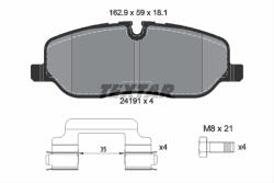 TEXTAR Set placute frana TEXTAR 2419101 (2419101) - turbochic