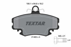 TEXTAR Set placute frana TEXTAR 2146306 (2146306) - turbochic