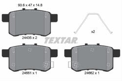 TEXTAR Set placute frana TEXTAR 2443501 (2443501) - turbochic